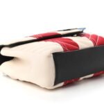 Saint Laurent Monogram Medium College Bag in American Flag Chevron Canvas - Image 5