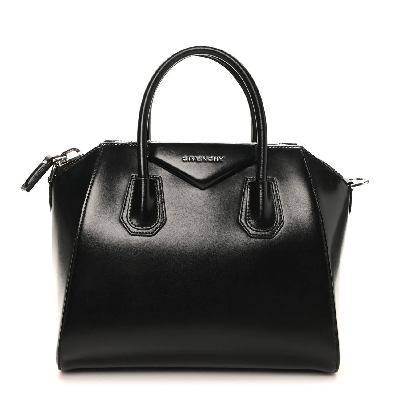 IMG-20260828-WA0130 Givenchy Antigona Medium Tote Bag Black Smooth Leather - Image 1