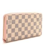 Louis Vuitton Zippy Wallet in Damier Azur Canvas (Rose Ballerine Interior) - Image 2