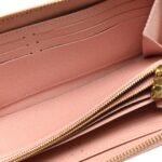 Louis Vuitton Zippy Wallet in Damier Azur Canvas (Rose Ballerine Interior) - Image 4