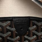 Goyard Artois MM Bag Black Goyardine - Image 5
