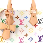 Louis Vuitton x Murakami Multicolore Monogram Speedy Bandouliere 30 White - Image 6