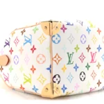Louis Vuitton x Murakami Multicolore Monogram Speedy Bandouliere 30 White - Image 7