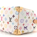 Louis Vuitton x Murakami Multicolore Monogram Speedy Bandouliere 30 White - Image 8