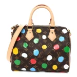 Louis Vuitton x Yayoi Kusama Monogram Painted Dots Speedy Bandouliere 25
