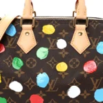 Louis Vuitton x Yayoi Kusama Monogram Painted Dots Speedy Bandouliere 25 - Image 7