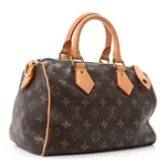 Louis Vuitton Monogram Empreinte Speedy Bandouliere 25 Noir Vachetta - Image 2