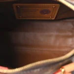 Louis Vuitton Monogram Empreinte Speedy Bandouliere 25 Noir Vachetta - Image 4