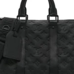 Louis Vuitton Keepall Bandouliere 25 Monogram Taurillon Black - Image 6