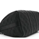 Louis Vuitton Keepall Bandouliere 25 Monogram Taurillon Black - Image 7
