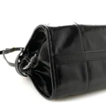 Prada Vitello Shine Bauletto Shoulder Bag Black - Image 7