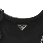 Prada Re-Edition 2005 Tessuto Nylon Shoulder Bag Black - Image 7