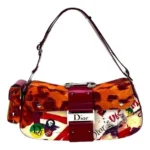 Christian Dior by John Galliano "Dior's UK" Punk Union Jack Shoulder Bag (Fall 2002)