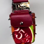 Christian Dior by John Galliano "Dior's UK" Punk Union Jack Shoulder Bag (Fall 2002) - Image 8