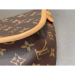Louis Vuitton Diane Monogram Canvas Bag with Pink Embroidered Strap - Image 7
