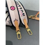 Louis Vuitton Diane Monogram Canvas Bag with Pink Embroidered Strap - Image 14