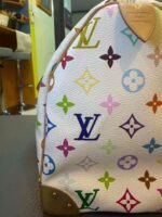 Louis Vuitton Monogram Multicolore Speedy 30 in Blanc - Image 6