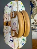 Louis Vuitton Monogram Multicolore Speedy 30 in Blanc - Image 9