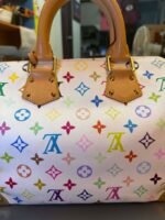 Louis Vuitton Monogram Multicolore Speedy 30 in Blanc - Image 12