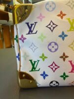 Louis Vuitton Monogram Multicolore Speedy 30 in Blanc - Image 13