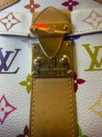 Louis Vuitton Monogram Multicolore Speedy 30 in Blanc - Image 14