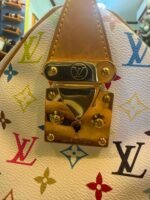 Louis Vuitton Monogram Multicolore Speedy 30 in Blanc - Image 15