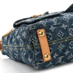 Louis Vuitton Monogram Denim Baggy PM Blue - Image 8
