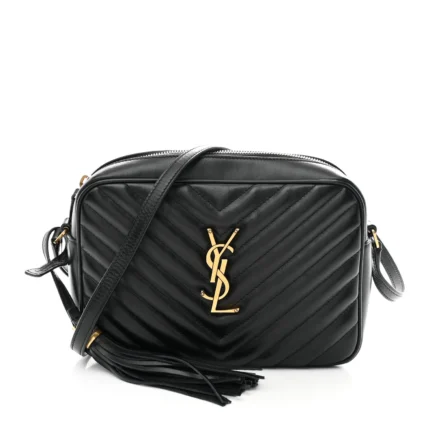 Saint Laurent Lou Camera Bag Matelassé Chevron Leather Medium