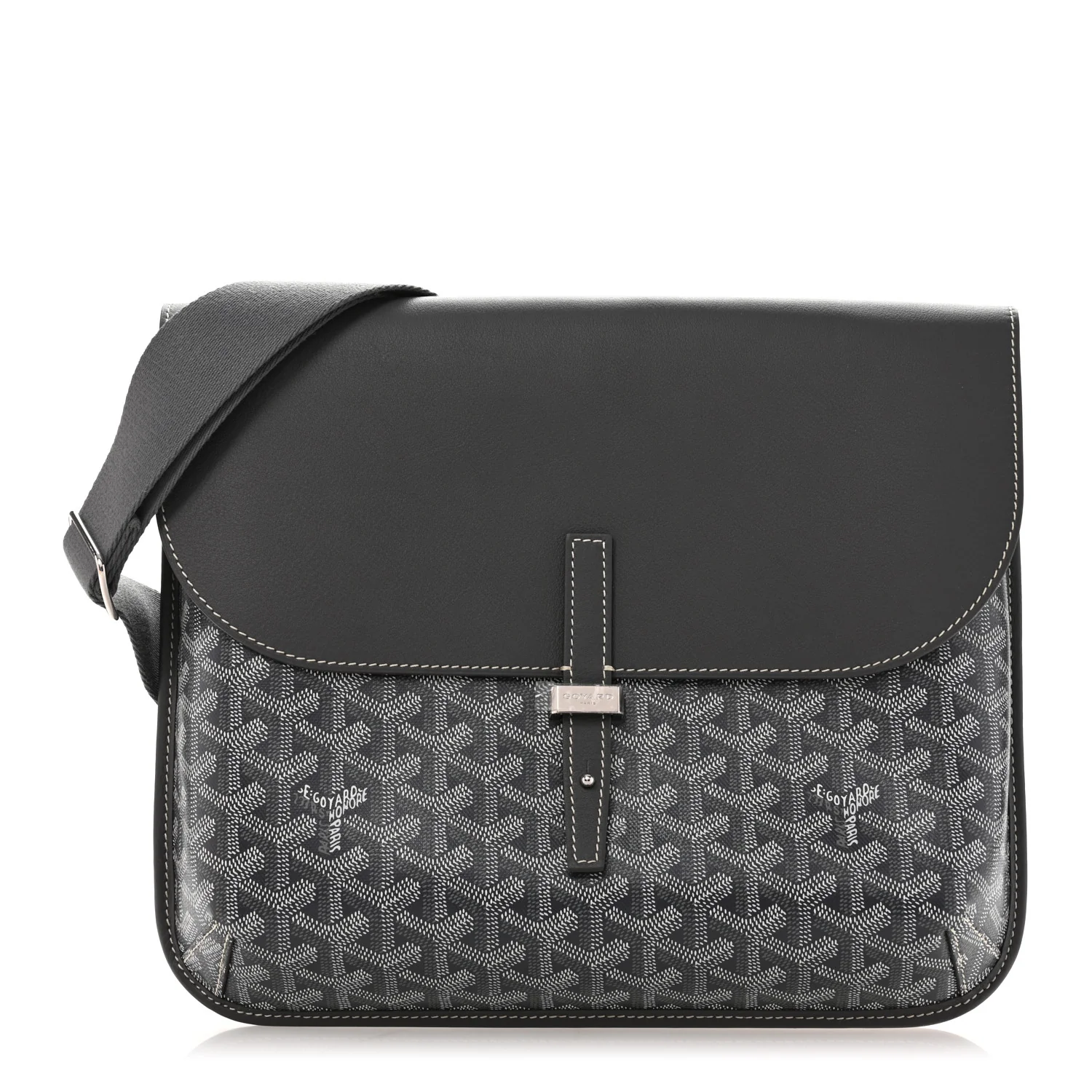 IMG_9890 Goyard Goyardine Belvedere II MM Black - Image 1