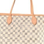 Louis Vuitton Neverfull MM in Damier Azur Canvas (Rose Ballerine Interior) - Image 7