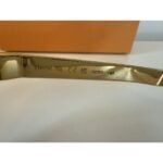 Louis Vuitton Charlotte Sunglasses in Black Acetate with Gold-Tone Hinges - Image 5