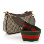 Gucci GG Supreme Ophidia Strawberry Small Shoulder Bag - Image 2