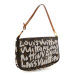 Louis Vuitton Monogram Graffiti Pochette Accessoires Silver - Image 3