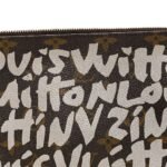 Louis Vuitton Monogram Graffiti Pochette Accessoires Silver - Image 7
