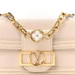 Grained Calfskin Dauphine East West Beige - Image 6