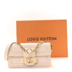Grained Calfskin Dauphine East West Beige - Image 9