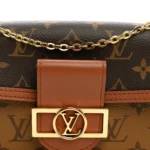 Reverse Monogram Dauphine Chain Wallet - Image 6