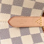 Damier Azur Braided Neonoe MM Peach Cream - Image 5