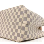 Damier Azur Braided Neonoe MM Peach Cream - Image 8