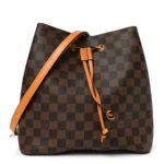 Damier Ebene Neonoe MM Safran