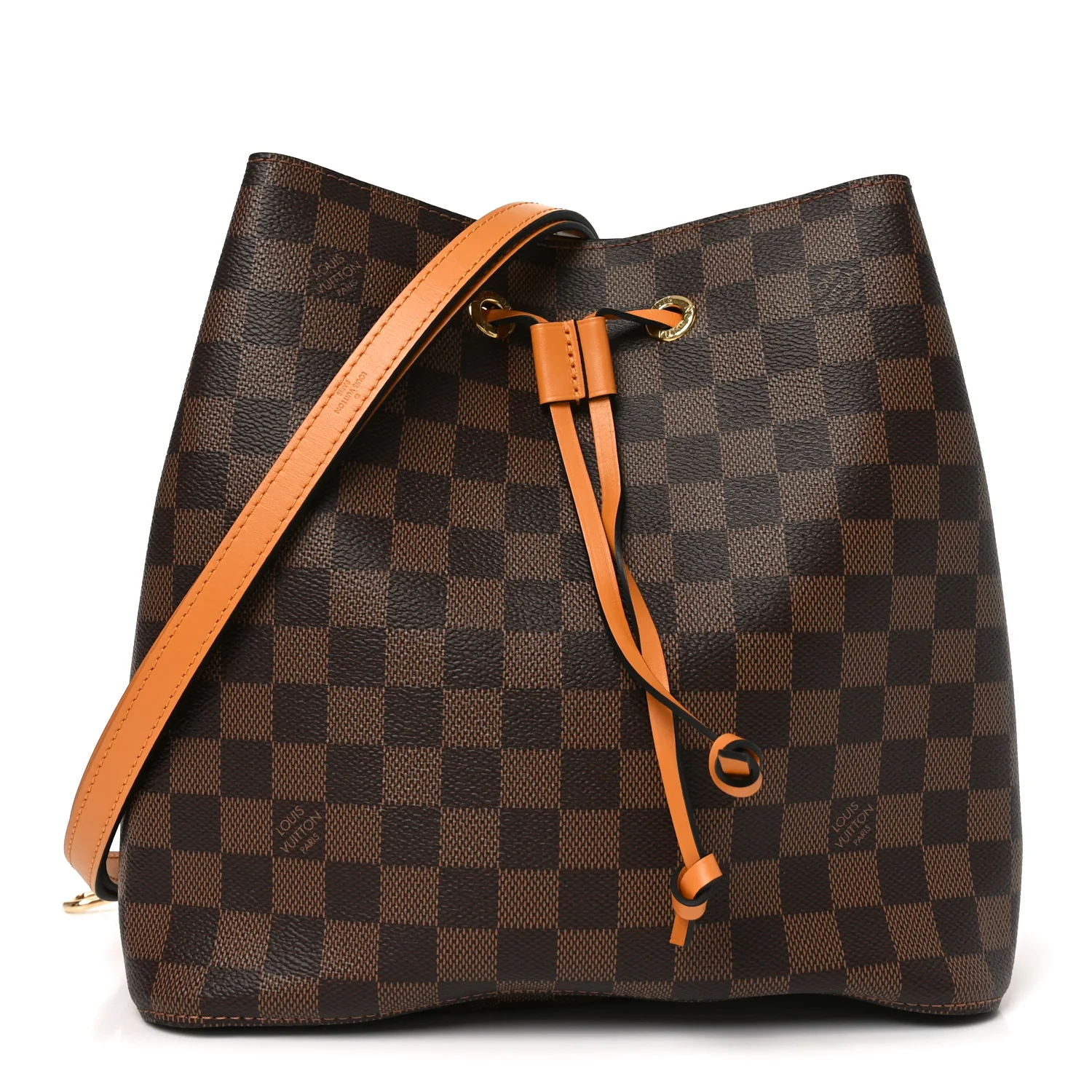 IMG_7375 Damier Ebene Neonoe MM Safran - Image 1