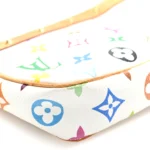 Monogram Multicolor Pochette Accessories White - Image 7