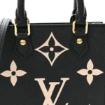 Empreinte Monogram Giant Petit Sac Plat Black Beige - Image 6