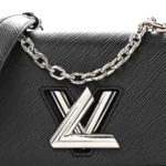 Epi Twist Shoulder Bag PM Black - Image 6