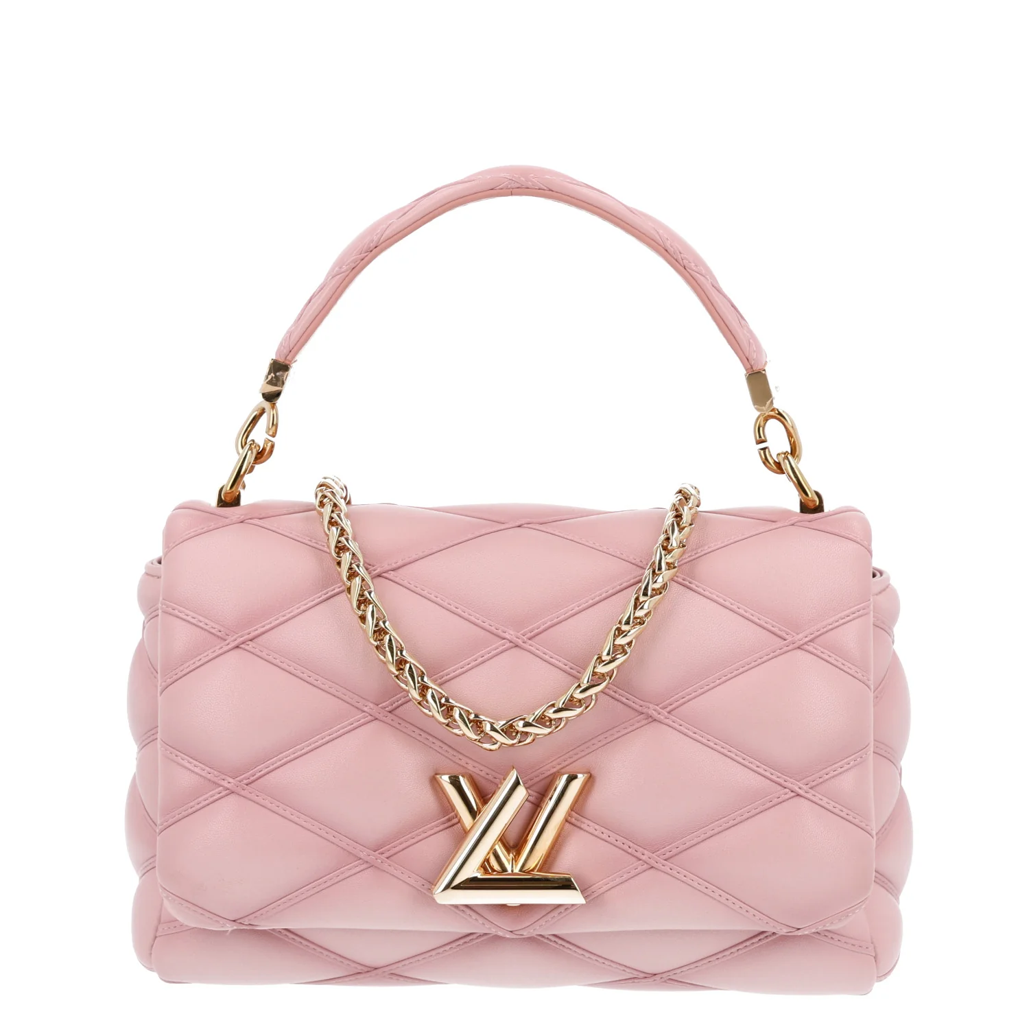 IMG_7578 Lambskin Malletage Top Handle GO-14 MM Rosabella - Image 1