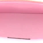 Ostrich Vanity Chain Pouch Pink - Image 4