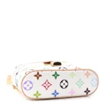 LV x TM Monogram Multicolor Vanity Chain Pouch White - Image 3
