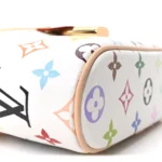 LV x TM Monogram Multicolor Vanity Chain Pouch White - Image 7