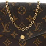 Monogram My LV World Tour Pochette Felicie Chain Wallet Black - Image 6
