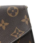 Monogram My LV World Tour Pochette Felicie Chain Wallet Black - Image 9